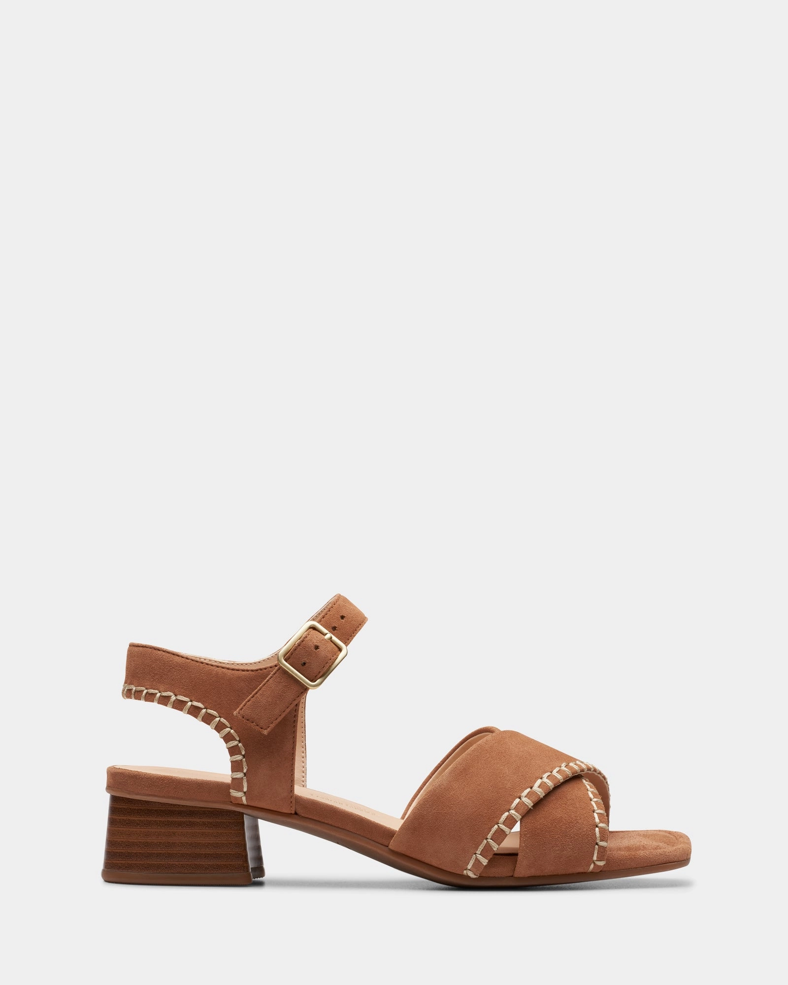 Serina35 Cross Tan Suede Street Queen