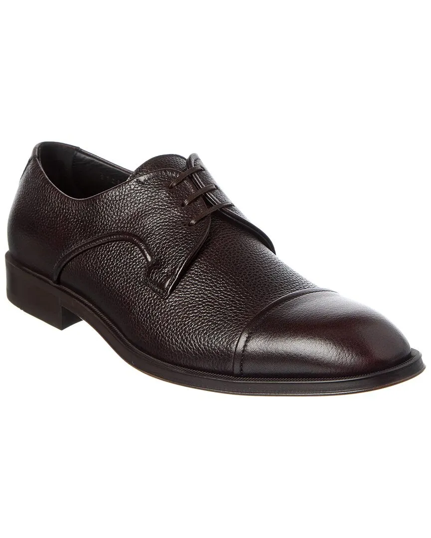 Hugo Boss Derrek Leather Derby Luxe Detail Formal Gathering Tailored Silhouette Style Enthusiast