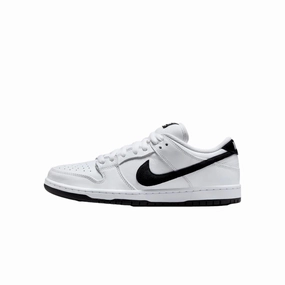 running on asphalt shoes track runner shoes Nike SB Dunk Low Pro White/Black-White-Black  HF3704-100 Men's