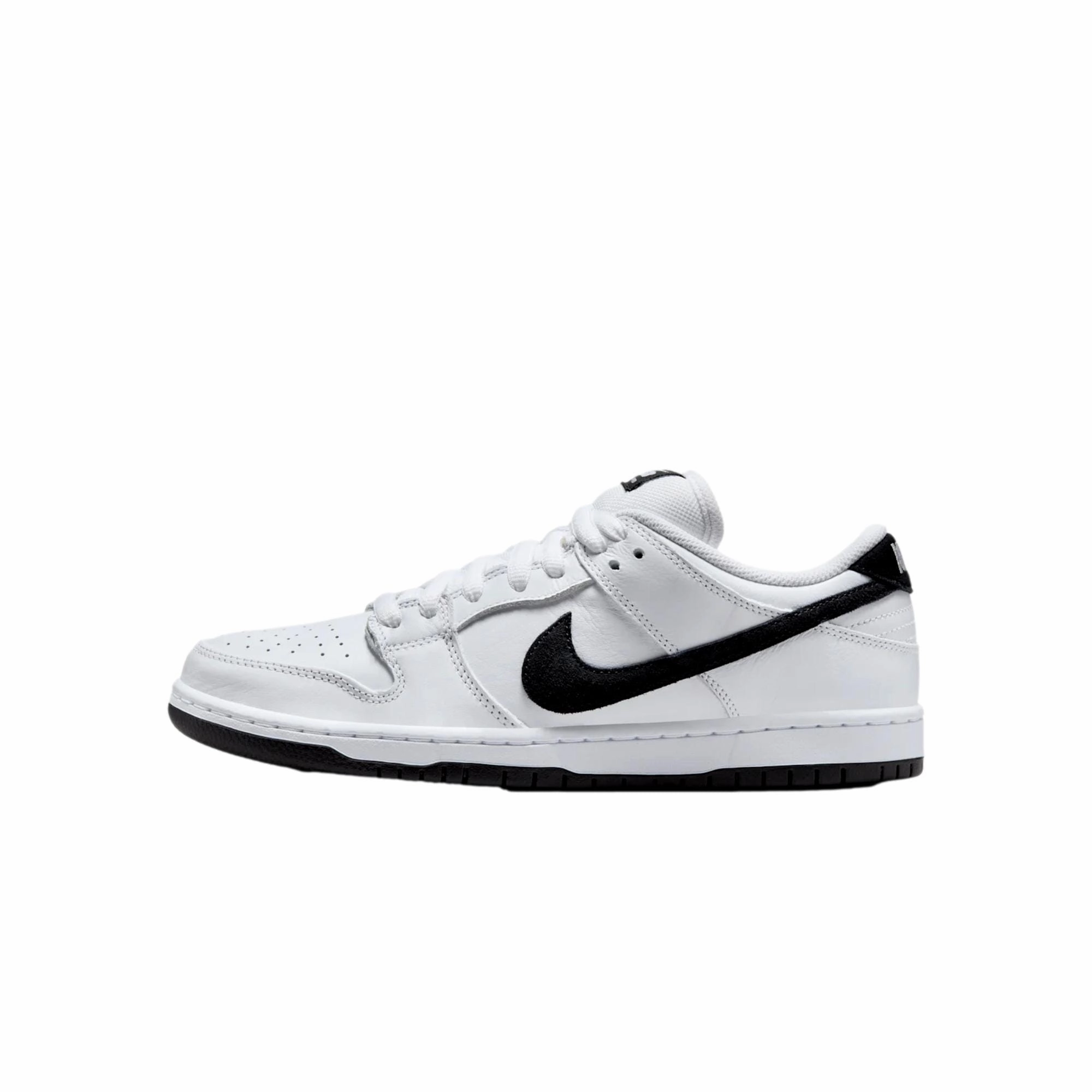 running on asphalt shoes track runner shoes Nike SB Dunk Low Pro White/Black-White-Black  HF3704-100 Men's