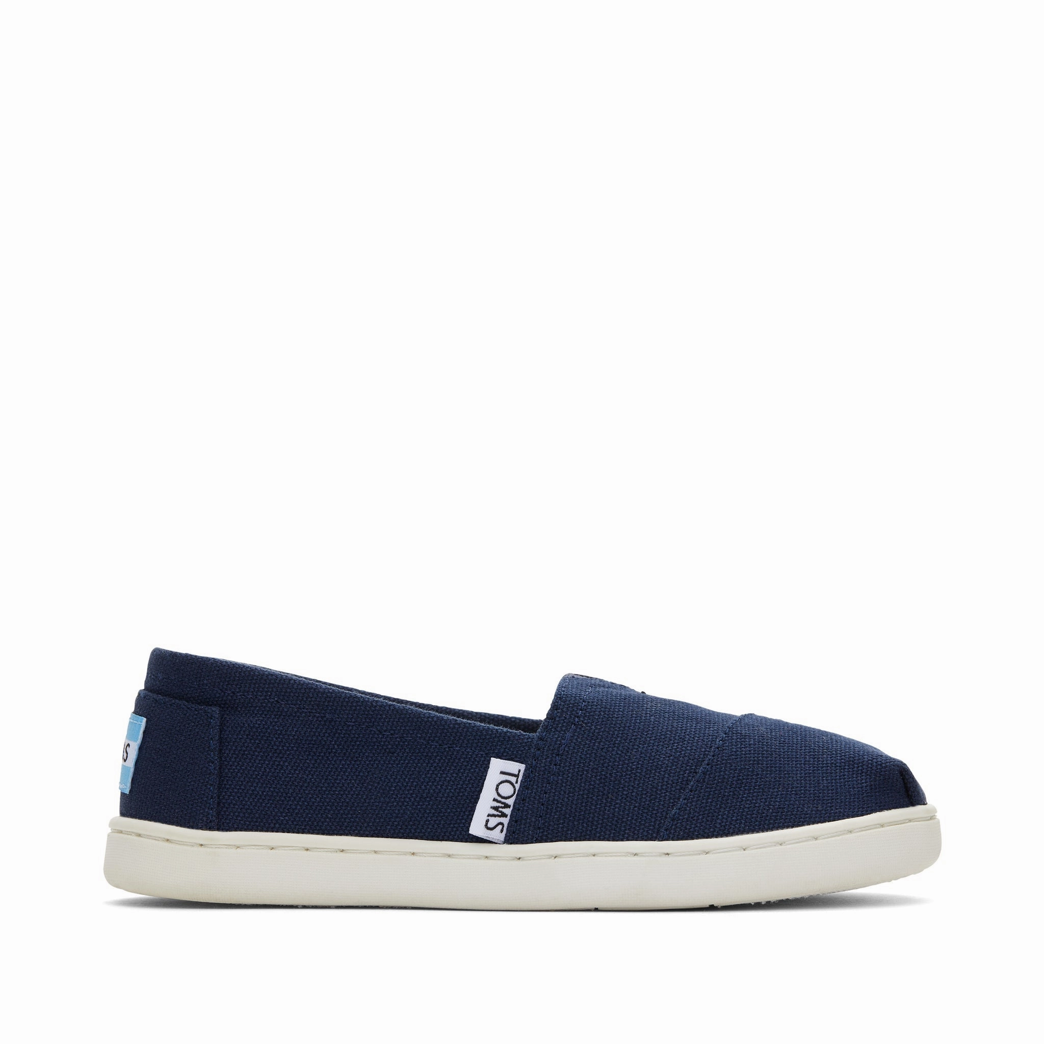 City Mood Work Friendly Youth Alpargata Navy Canvas Kids Shoe