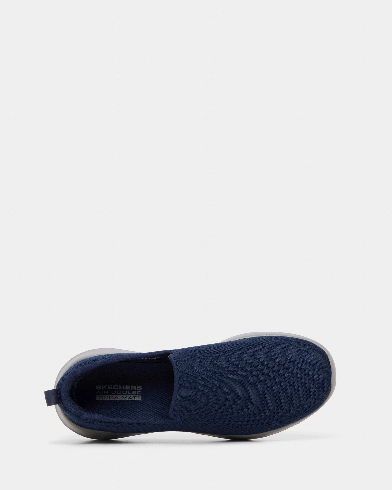 Go Walk Max Navy cushioned flexible shoes
