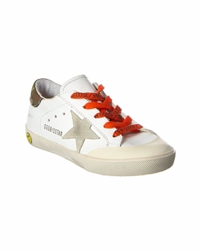 Golden Goose Superstar Leather Sneaker Solid design Foam Footbed