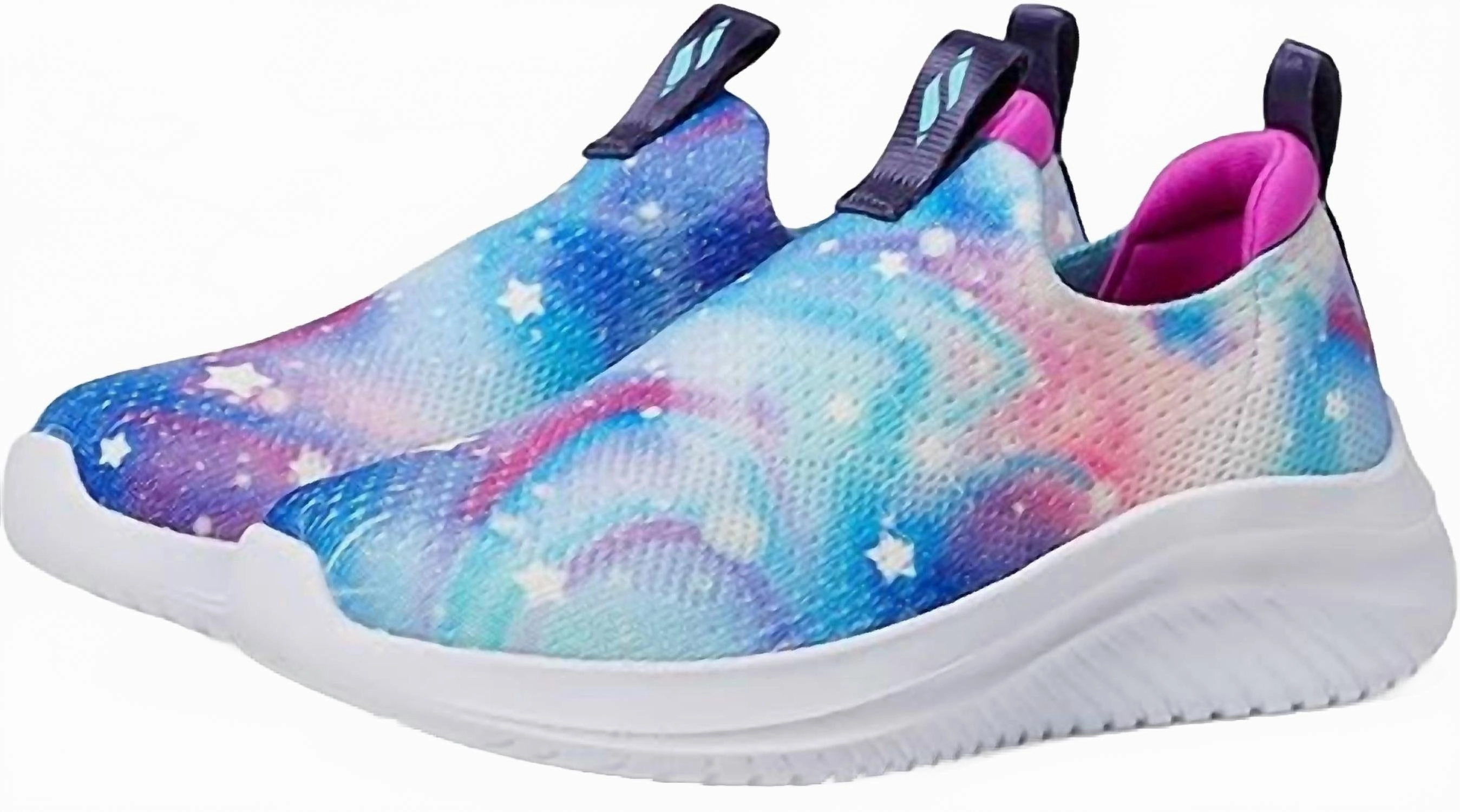 Kid's Ultra Flex 3.0 Sneaker In Glowing Galaxy Durable Construction