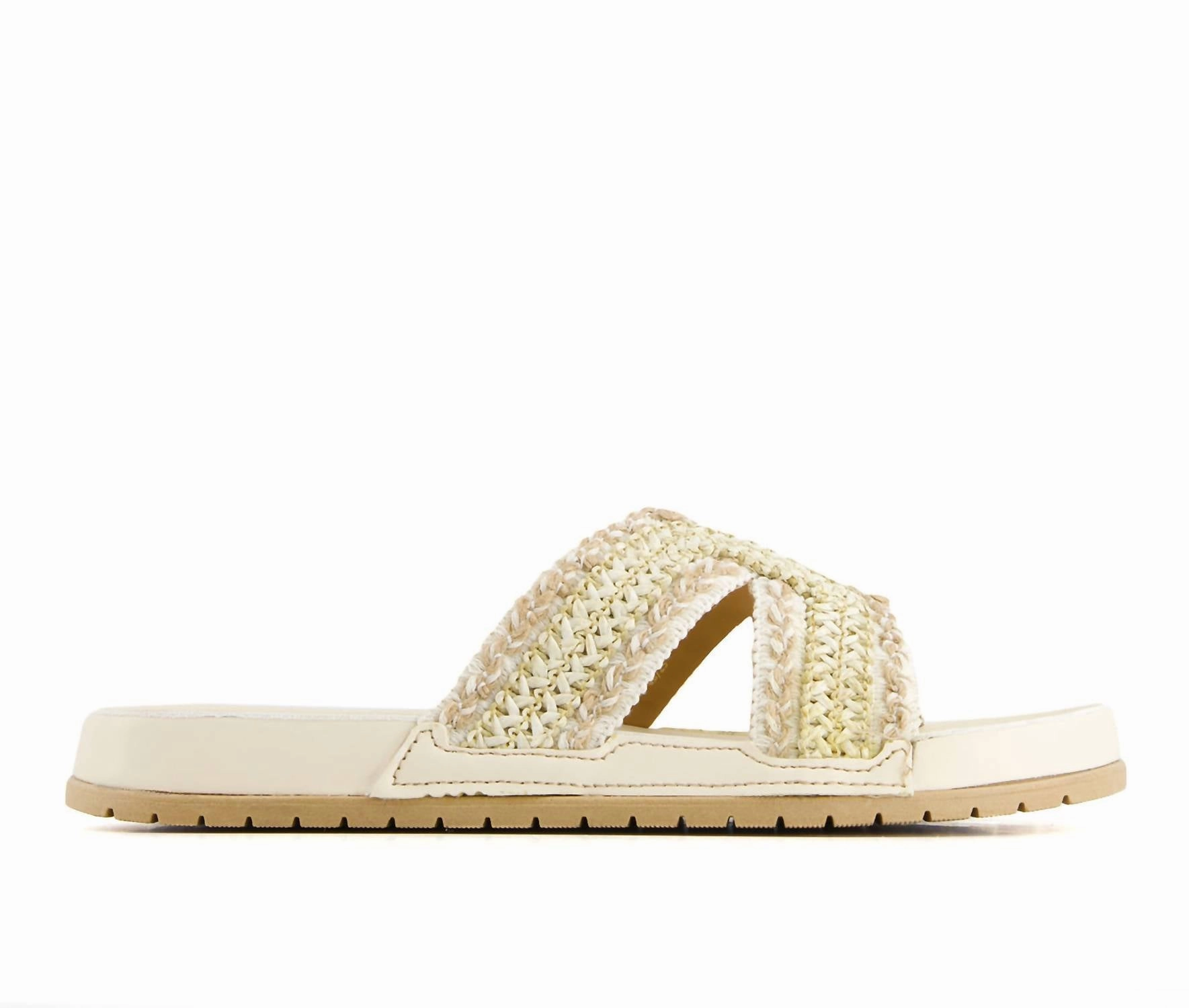 Reinforced toe carbon fiber plate Women's Ultra Comfort Slides In Beige