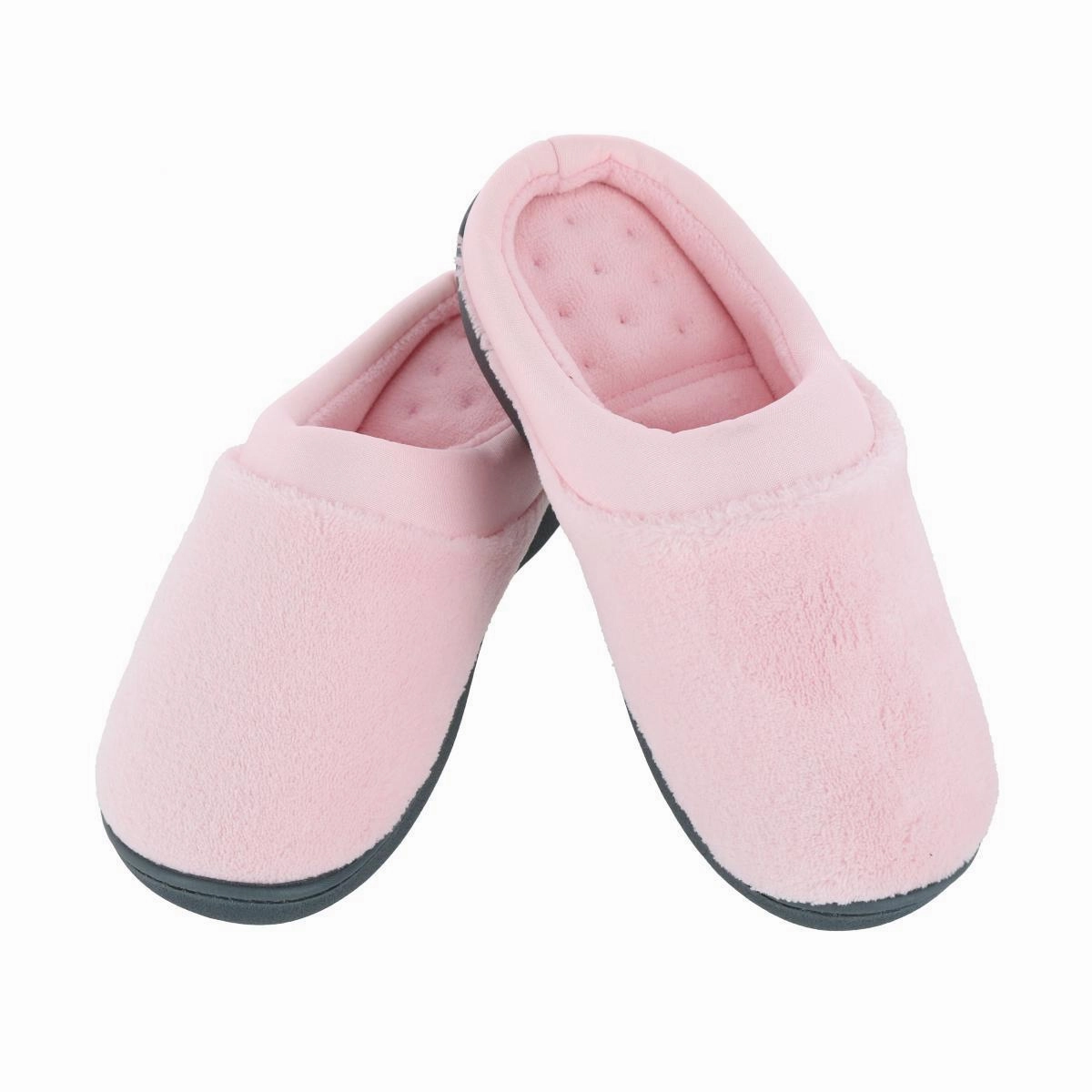 Women's Microterry Pillowstep Satin Clog Slipper Loafers style Ventilation holes