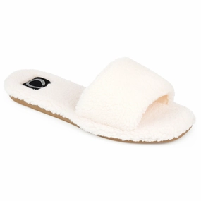Journee Collection Women's Faux Fur Sunlight Slipper Trendy