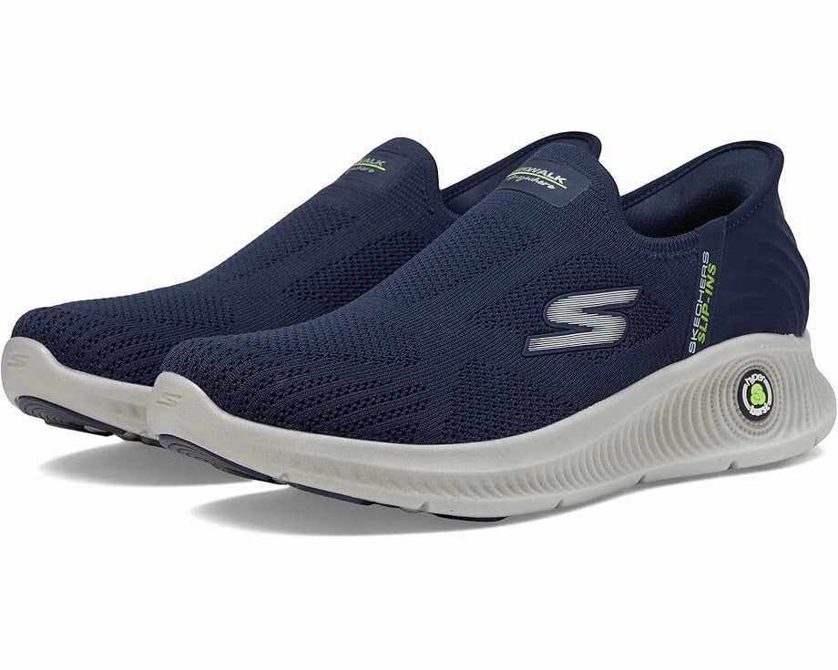 Skechers Go Walk Anywhere 216301-NVY Men 11.5 The Tourist Slip-ins Shoes ZOGG142 Comfortable Cushions for men