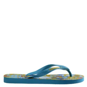 Wearable All Day Havaianas Graphic Simpsons Print Rubber Flip Flop, Brand Size 45/46 ( US Size M 13 )