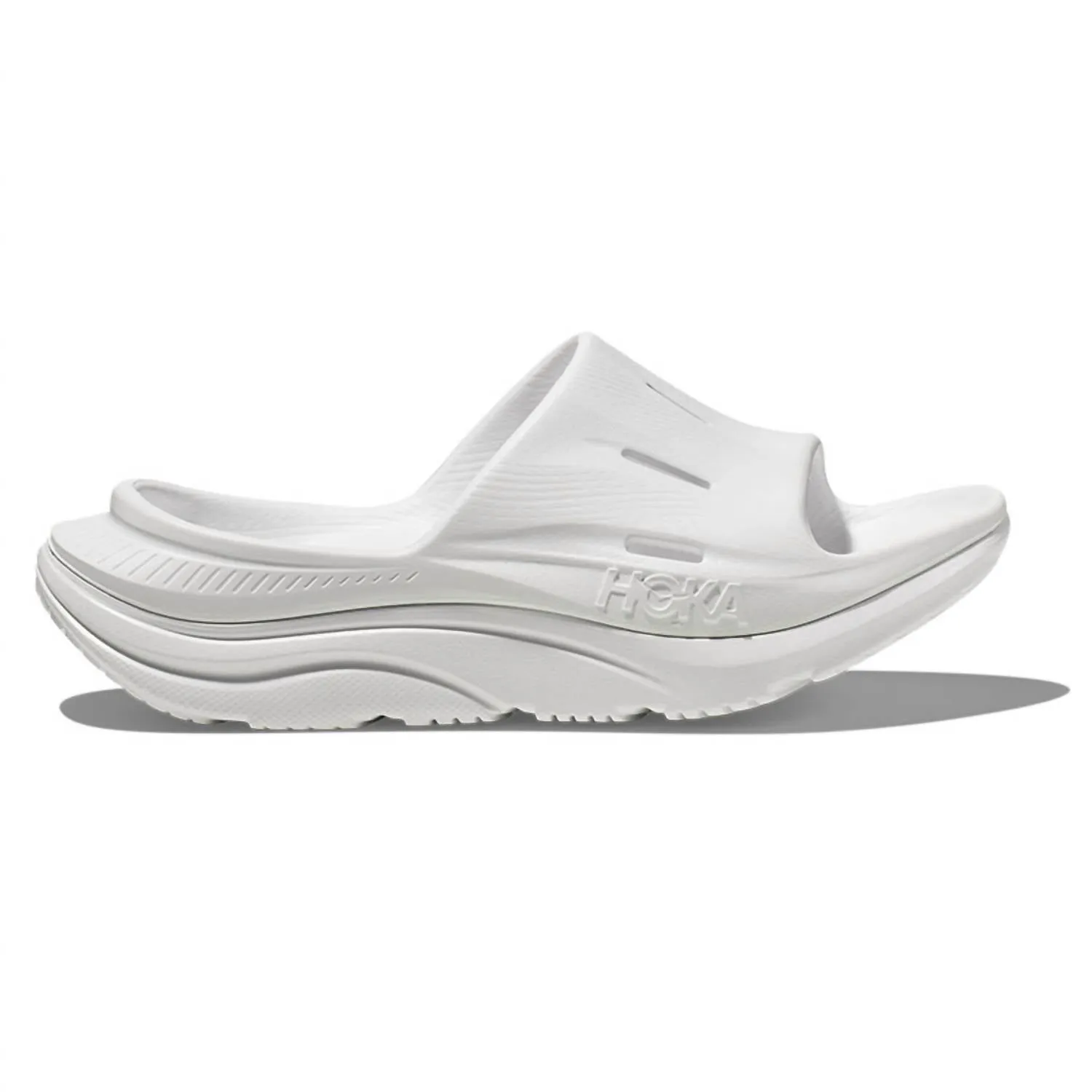 Men's Ora Recover Slide 3 Sandals In White Everyday Comfort