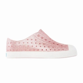 Date night Kid's Jefferson Bling Shoes In Milk Pink
