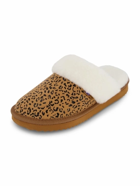 Harper Womens Faux Fur Lined Shearling Mule Slippers Smart Features Quick Relaxation