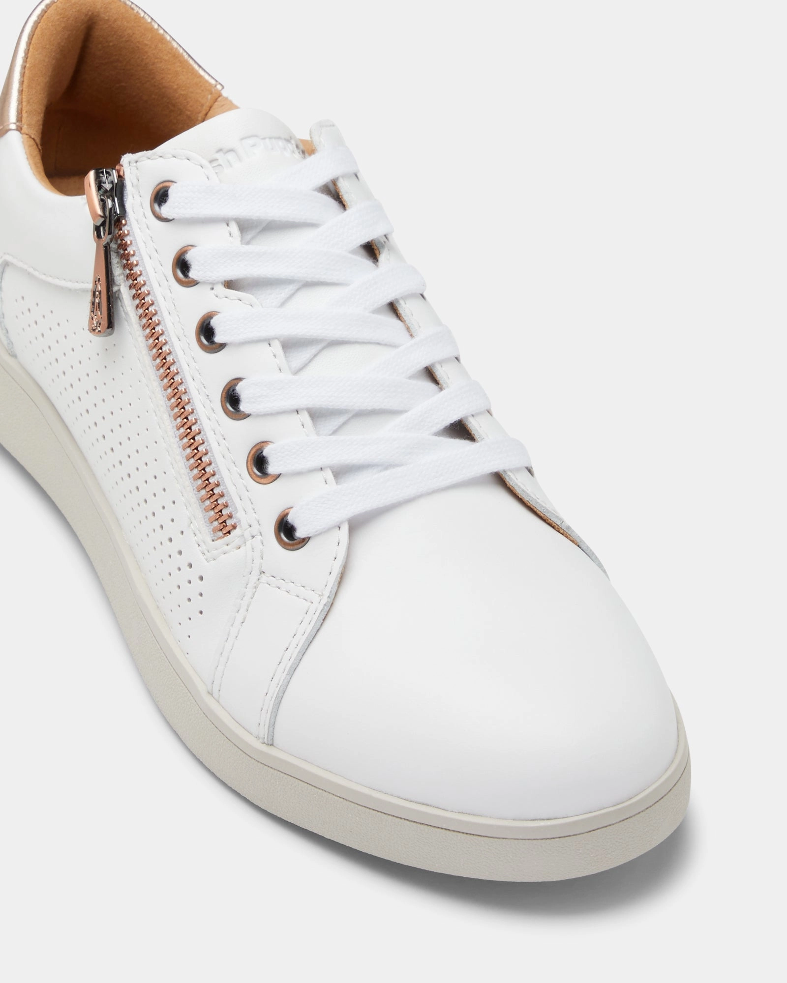 collar Mimosa Perf White/Copper