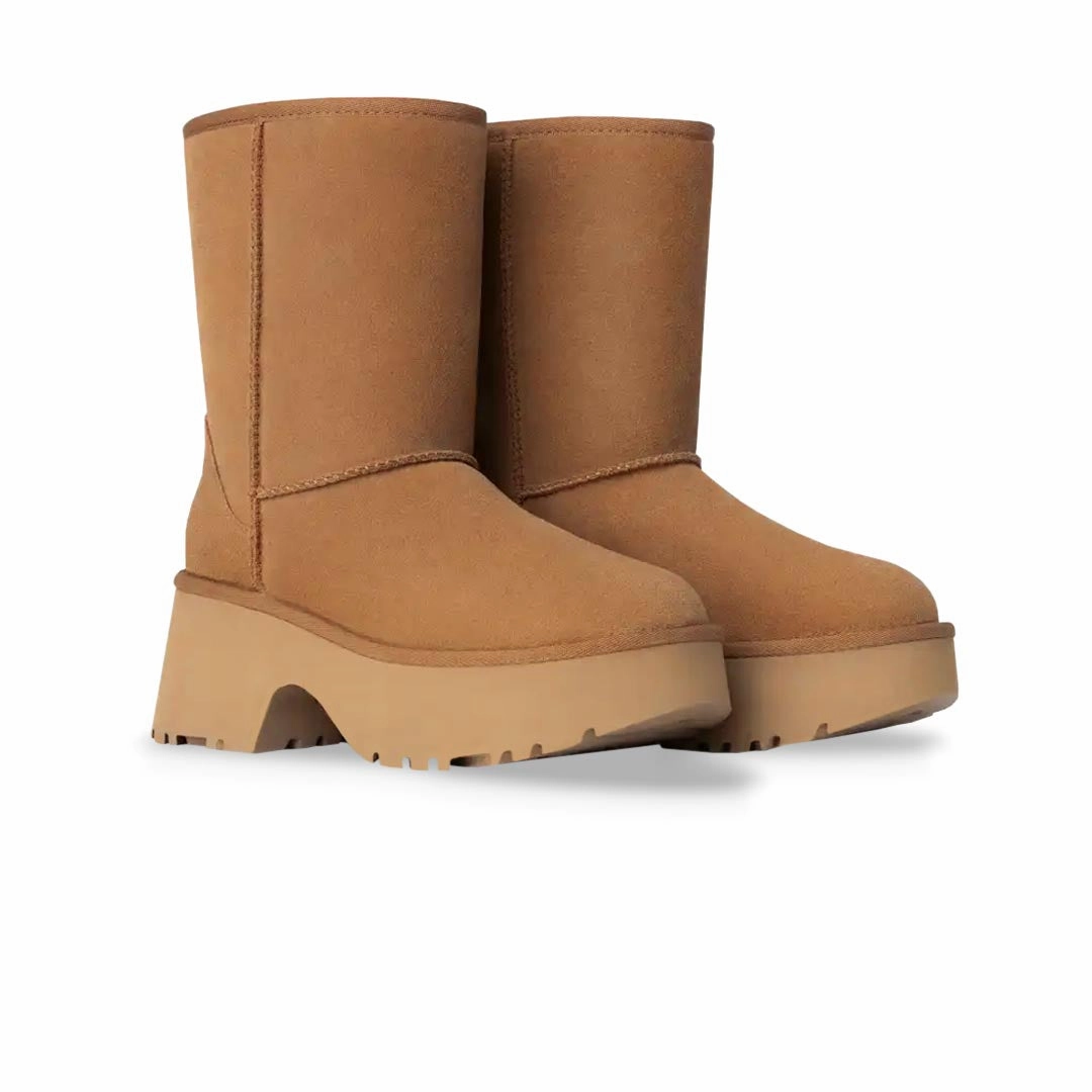UGG?  - Women's Classic Short New Heights Chestnut Boots (1158310-CHE) Mud Ground Outdoor Style
