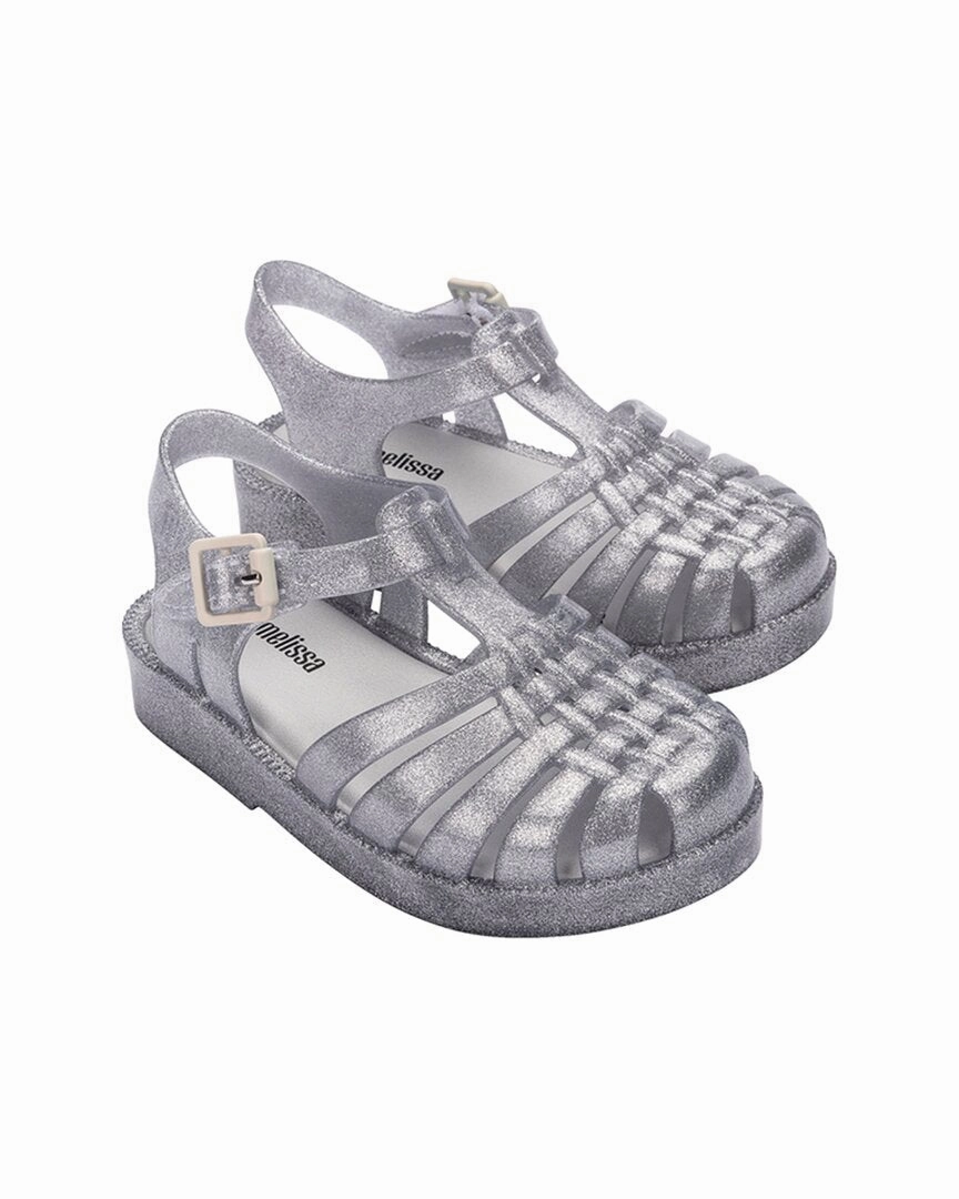 Mini Melissa Possession Shiny BB Sandal Platform Sole Cushioned
