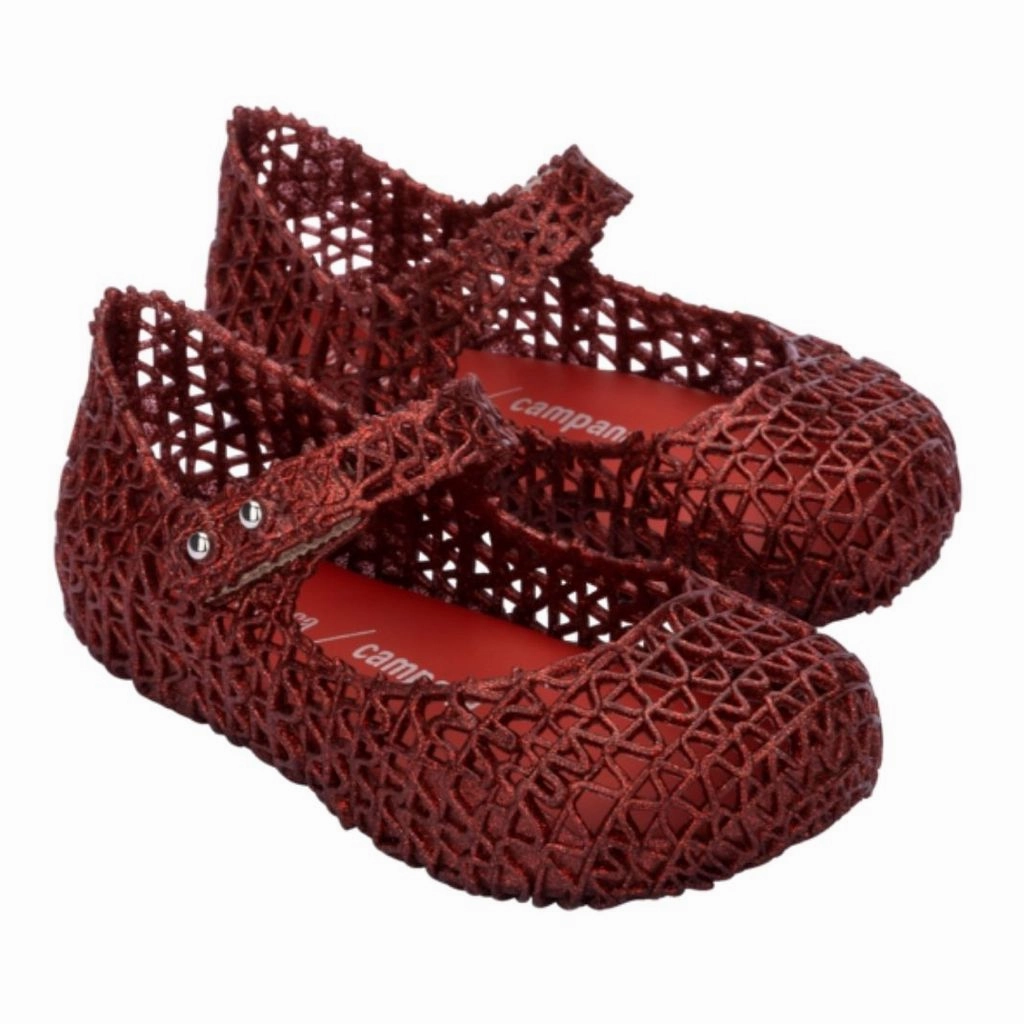 Cushion Feel Stable Support Red Campana Sandal
