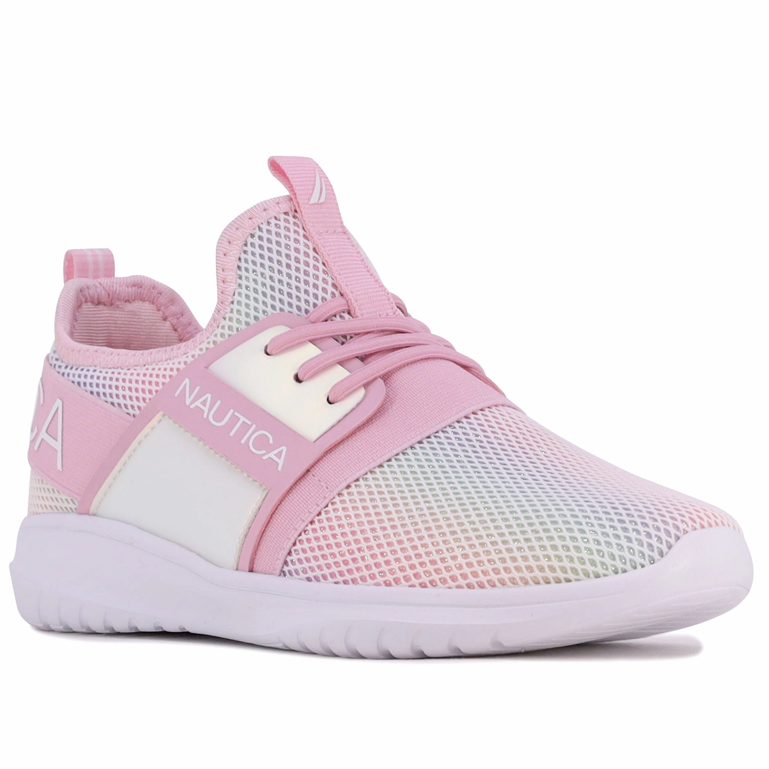 GoodGrip Cross City Nautica Girls' Logo Lace-Up Sneaker