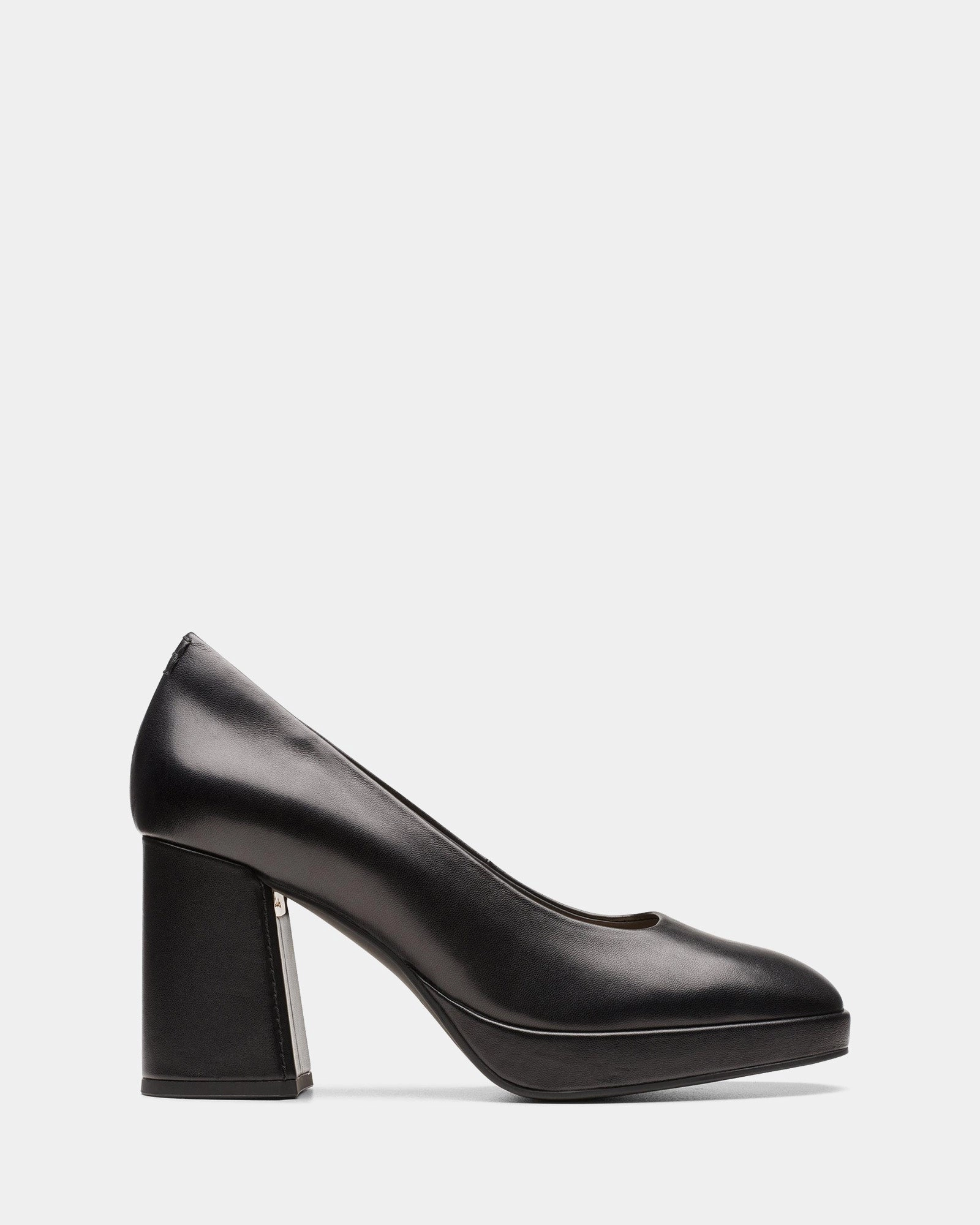 Shopping Glam Open Toe Pumps Zoya85 Court Black Leather