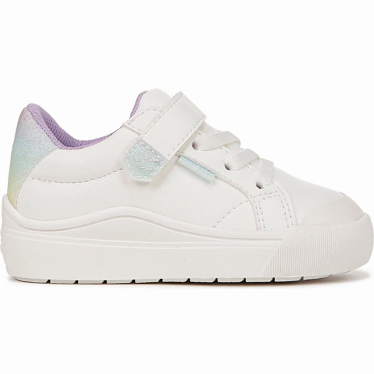 Time Off Toddler Girls Faux Leather Adjustable Slip On Shoes Smart Trend