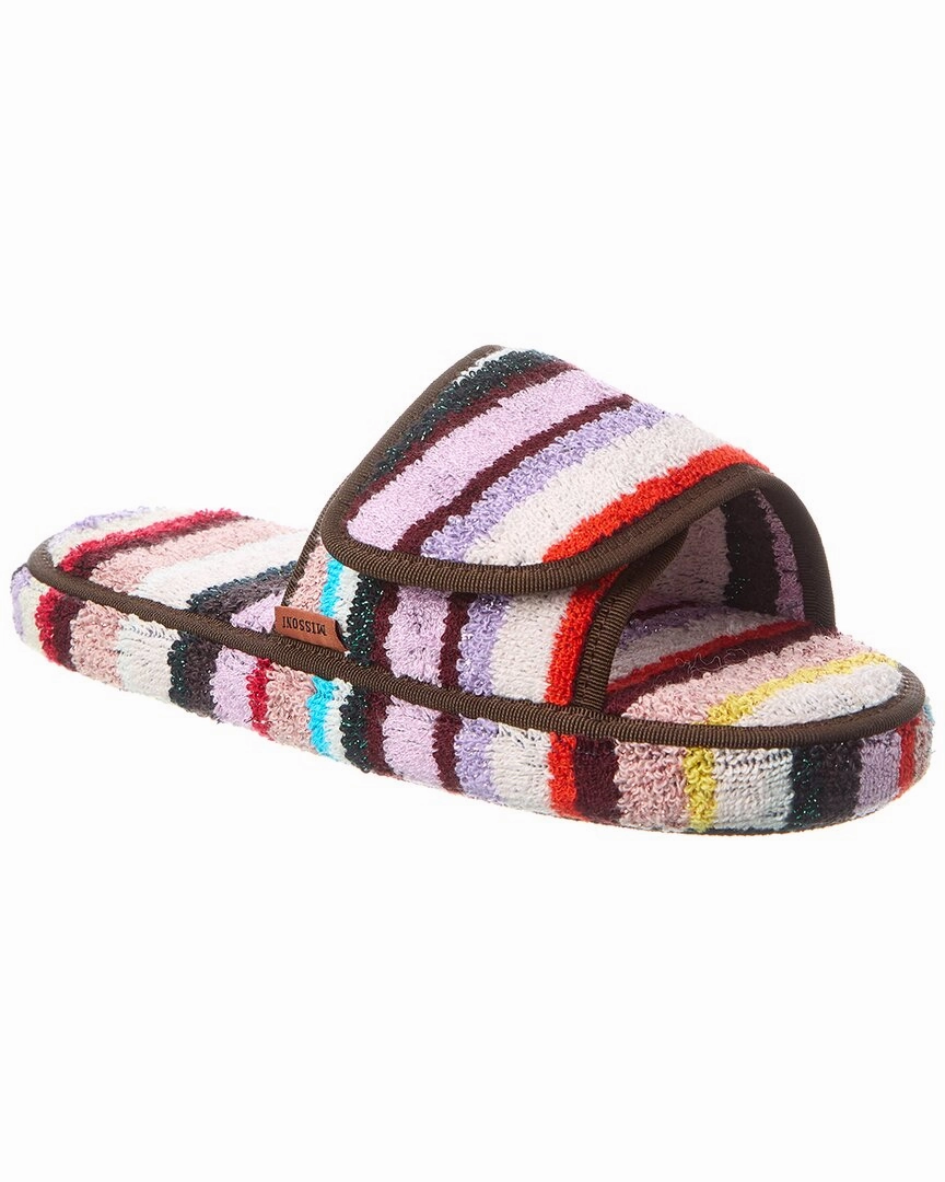 Cozy Travel Shoes Missoni Home Chandler Open Slipper
