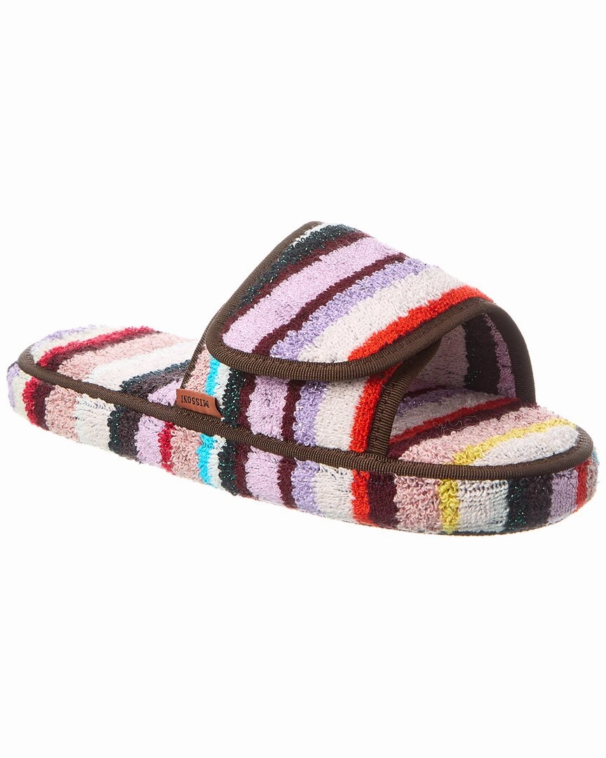 Comfort Lock Superior Craftsmanship Missoni Home Chandler Open Slipper