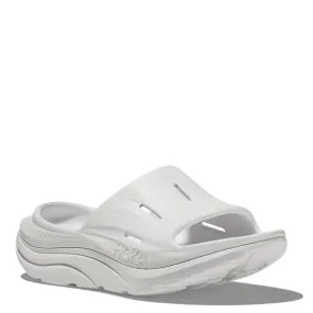Hoka One One ORA Recovery Slide 3 1135061-WWH Sandals Men's  White UPS269 Stylish Go