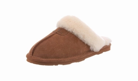 Bearpaw Womens Loki Slide Slipper - Hickory - Size 9 Cushioned Fit