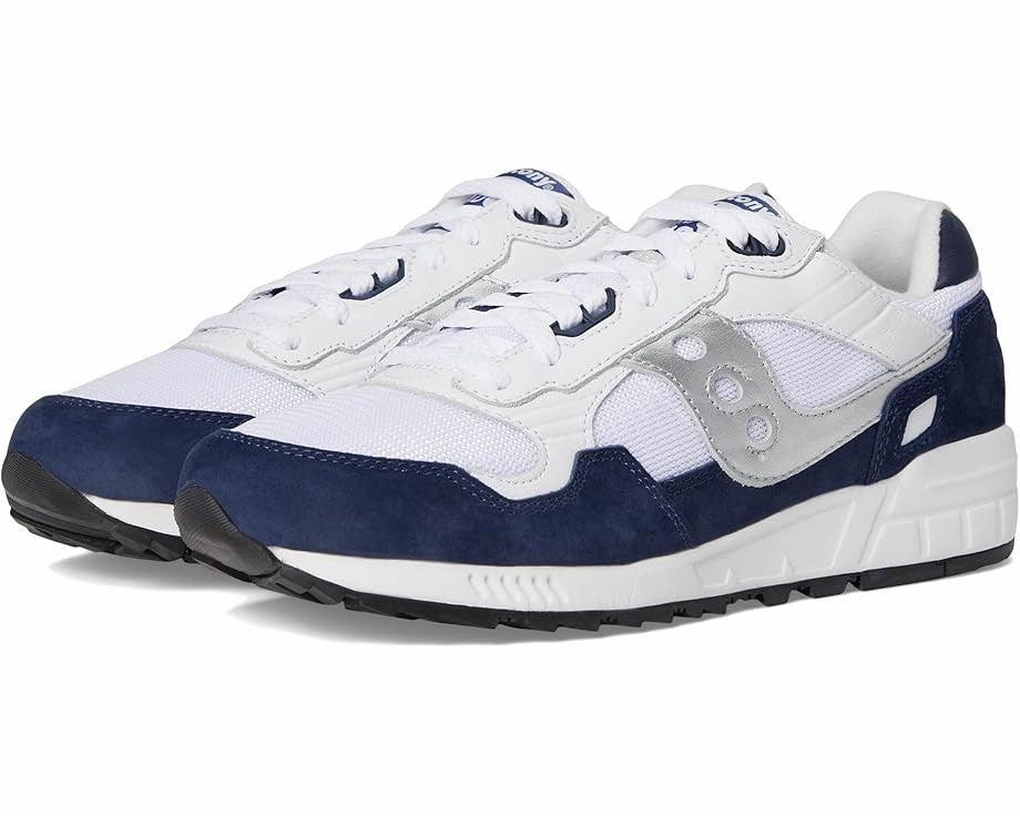 Saucony Shadow 5000 S70919-2 Sneakers Men's White Navy Lifestyle Shoes VER680 Toe box space