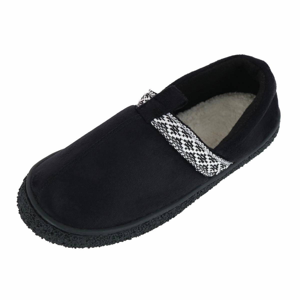 Easy Clean Sporty Footwear Women's Sienna Recycled Microsuede Closed Back Slipper