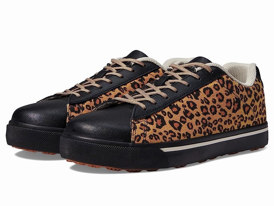 scientific - event running wear late evening running Rocky SR Casuals RKK408ZA Women's Brown Leopard Print Comp Toe Work Shoes Rock17