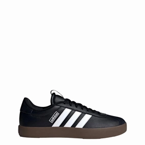 Adidas VL Court 3.0 Core Black / Cloud White / Gum  ID6286 Men's Stable arch