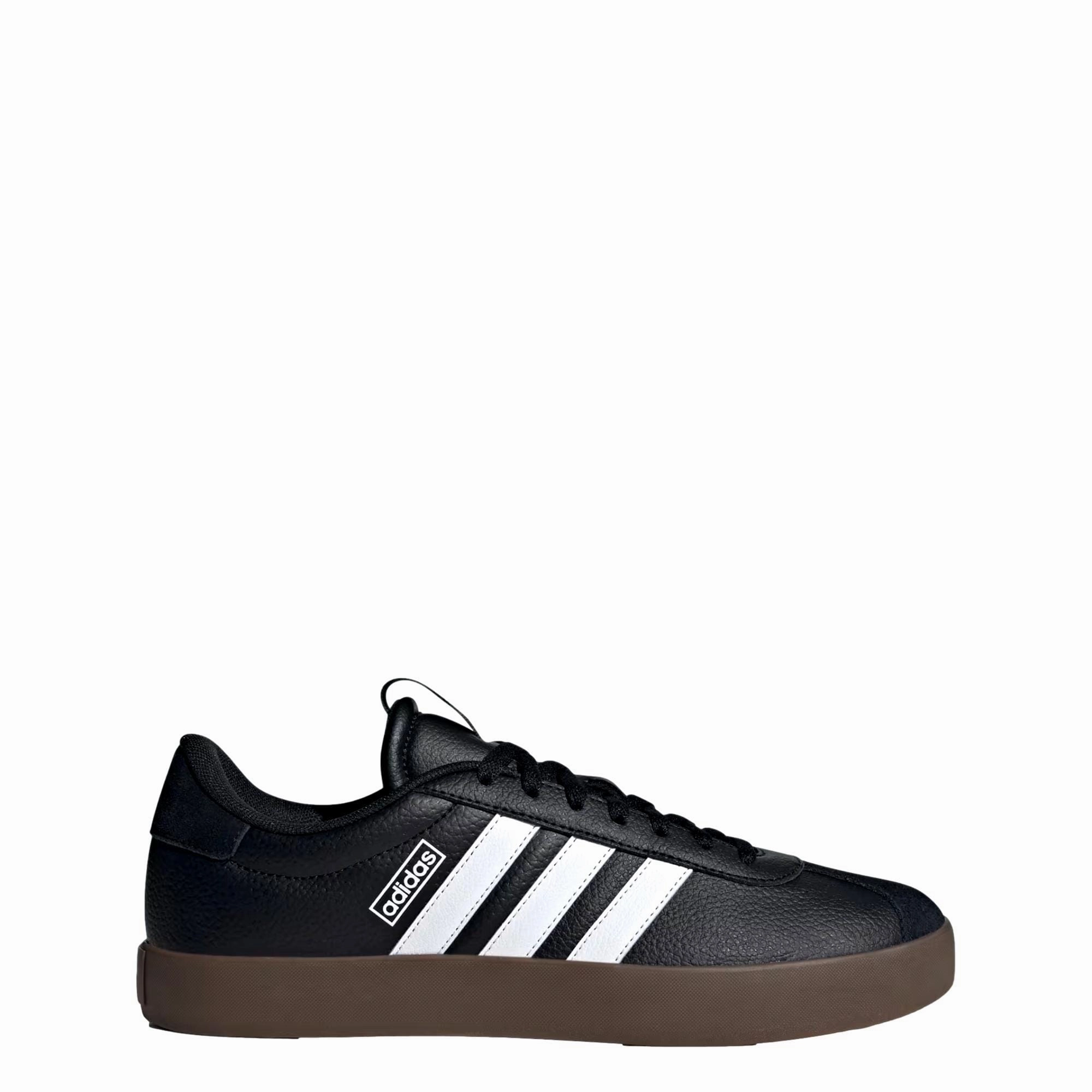 Adidas VL Court 3.0 Core Black / Cloud White / Gum  ID6286 Men's Stable arch