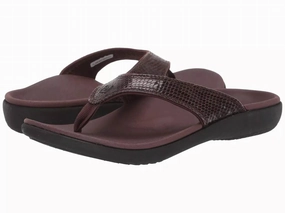 Air Circulation Women's Yumi Snake Slipper In Brown