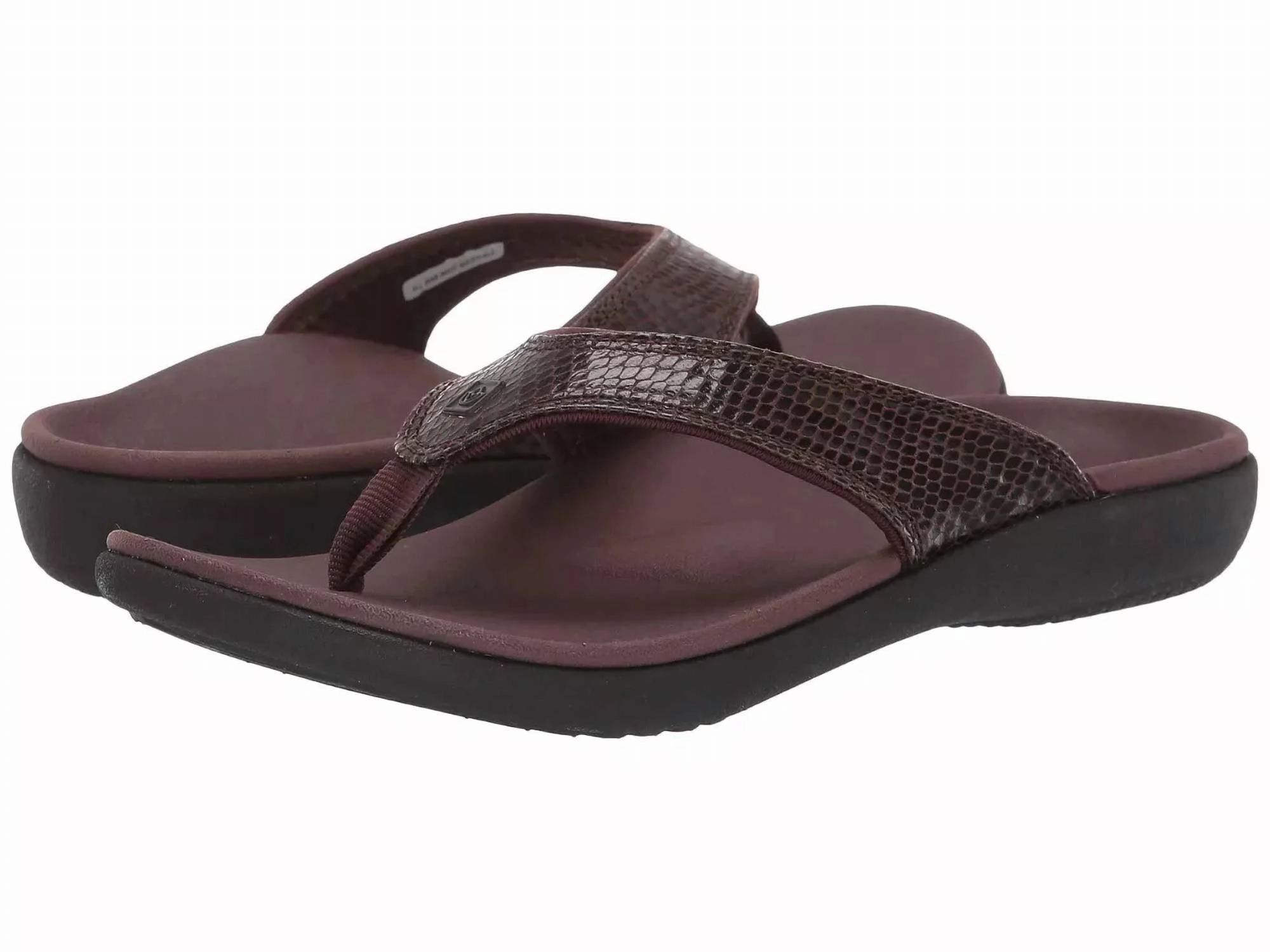 Air Circulation Women's Yumi Snake Slipper In Brown