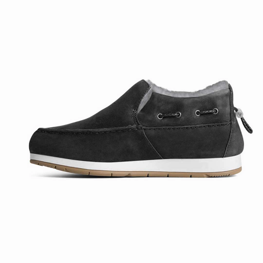Padded Interior Snow Trekker Quick Drying Windy Weather Sperry - Unisex Moc-Sider Winter Slip On Boots (STS23796)