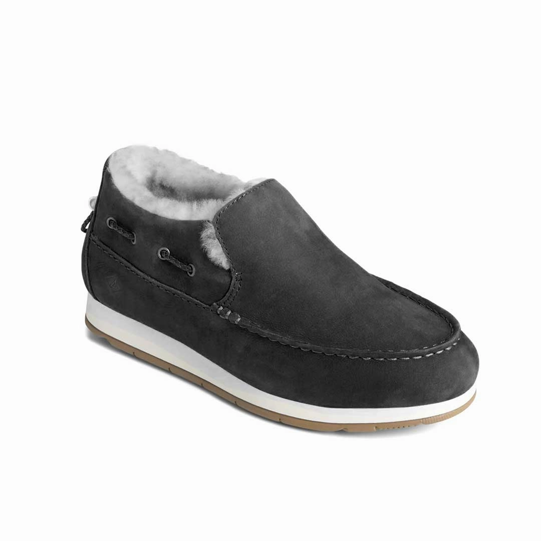 Padded Interior Night Travel Sperry - Unisex Moc-Sider Winter Slip On Boots (STS23796)