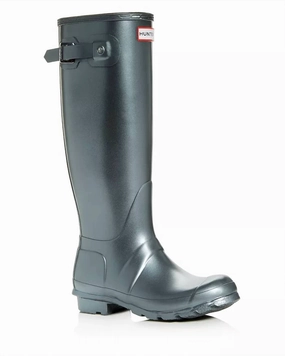 Hope Step Rain Proof Women's Original Tall Wellington Boots In Black Nebula