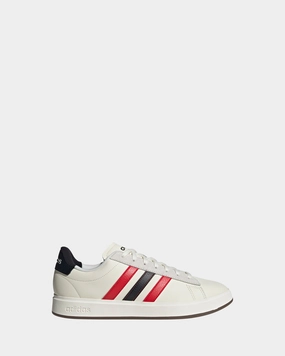 narrow - toe - box running shoes Versatile Usage Grand Court 2.0 M Off White/Red