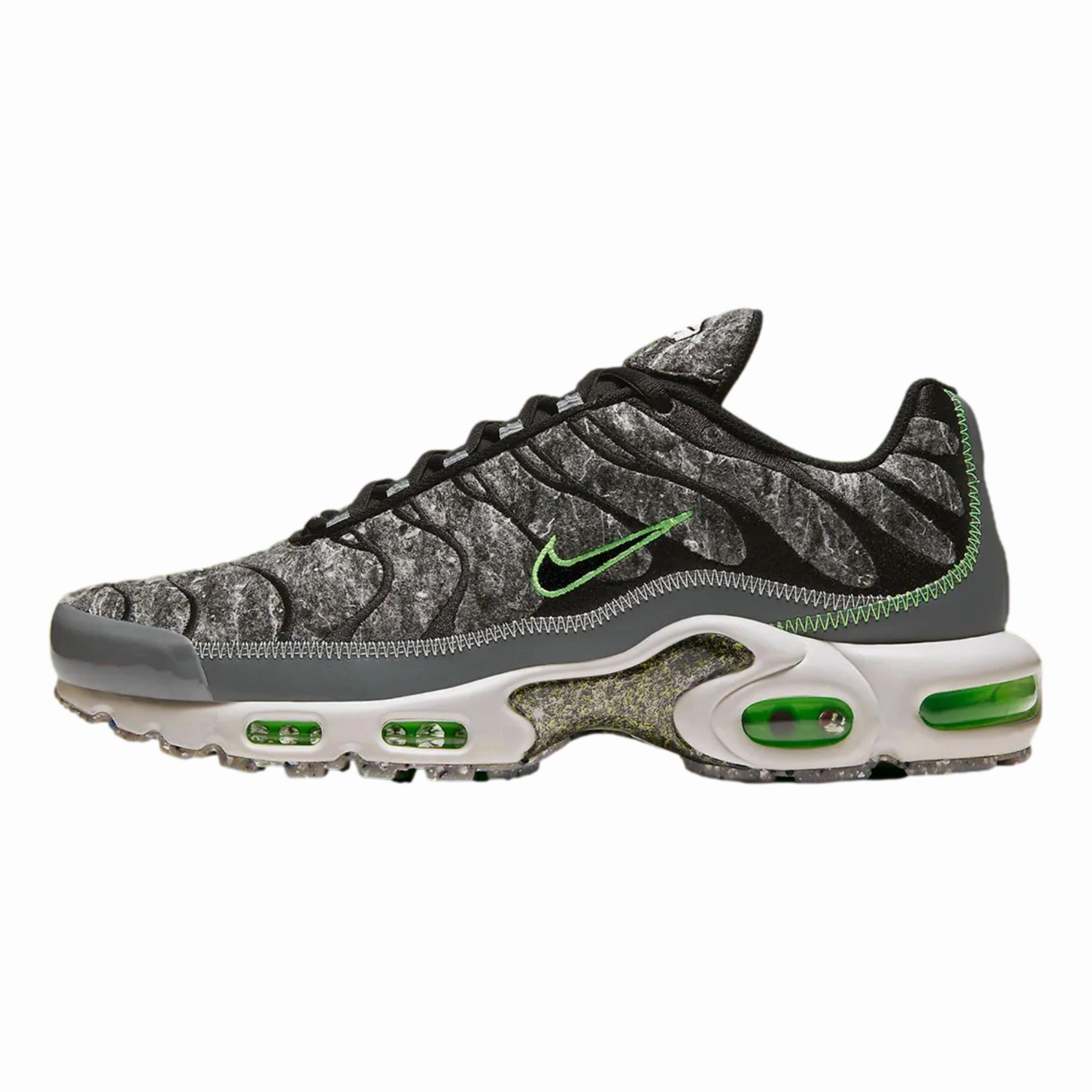 Outstanding support Nike Air Max Plus Black/Electric Green  DA9326-001 Men's