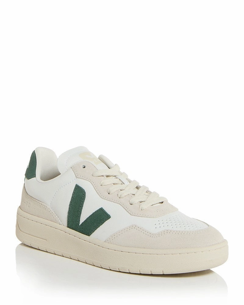 Veja V-90 VD2003845B Sneakers Mens  White Leather Trainers Shoes VER021 exercise
