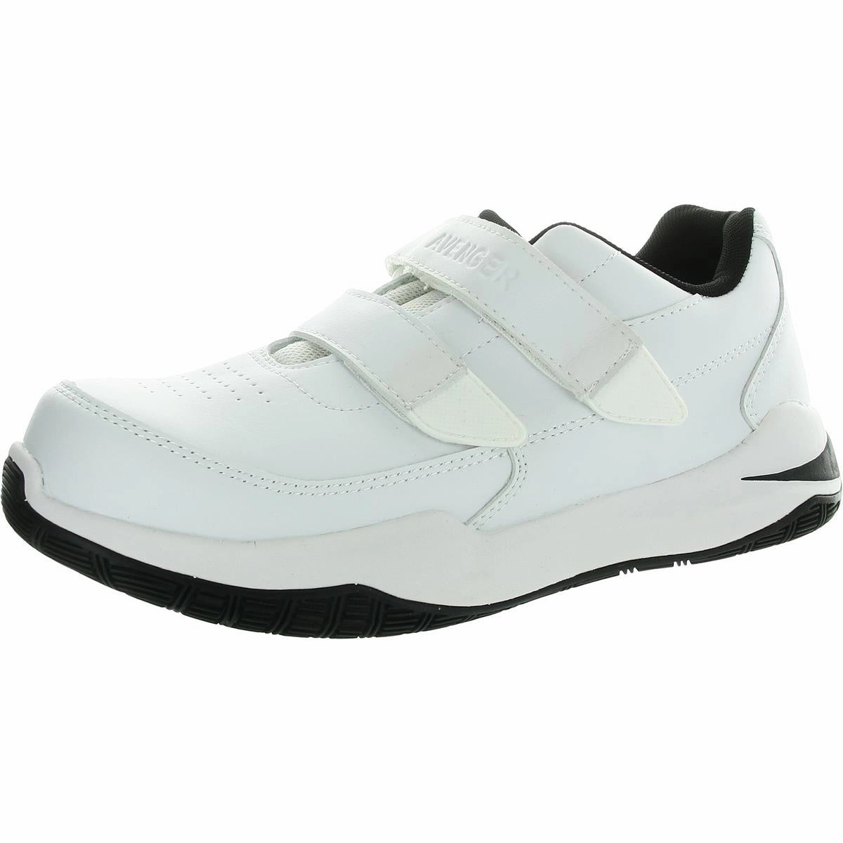 running hat Court EZ-On Mens Slip Resistant Oil-Resistant Work & Safety Shoes