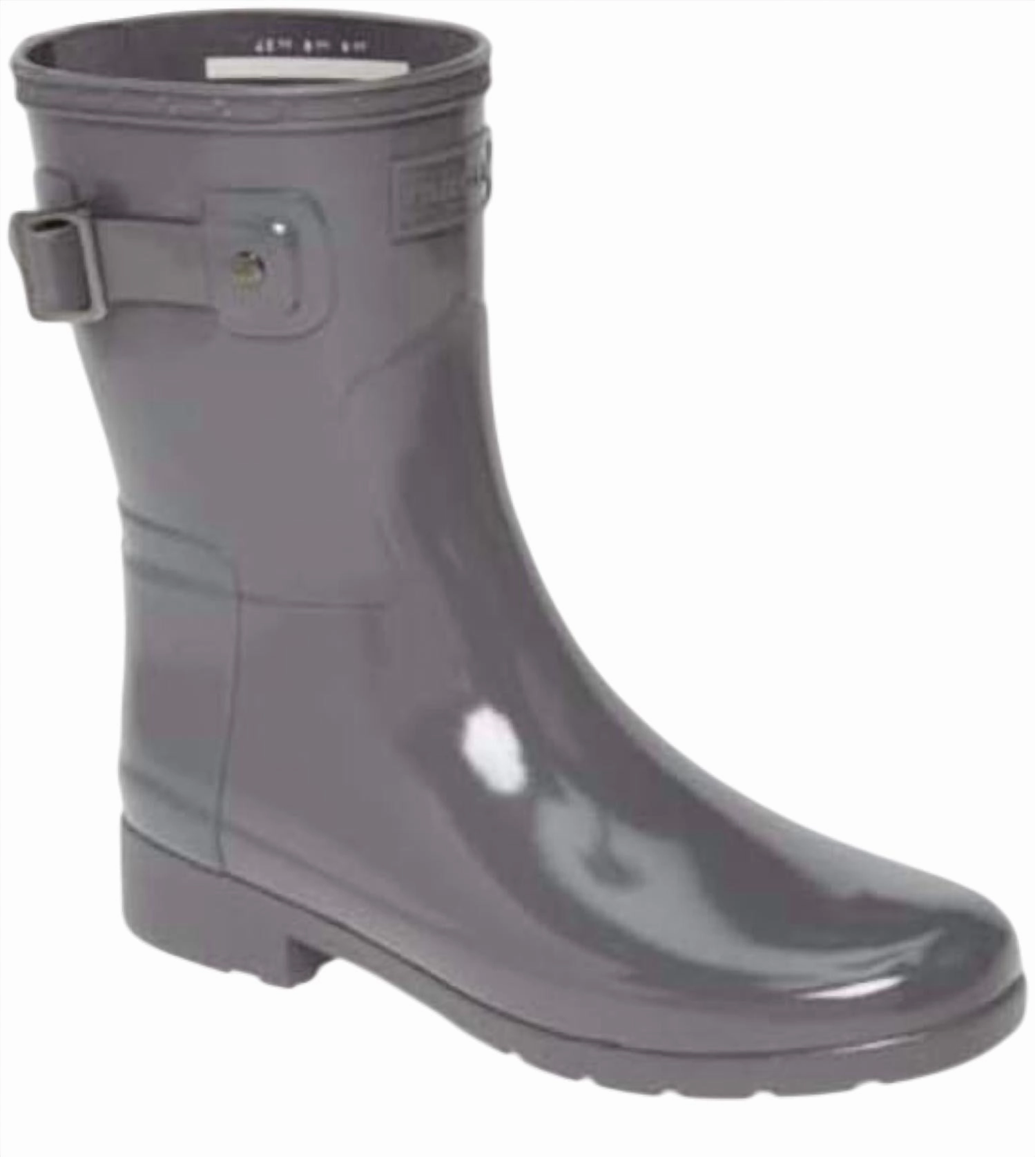 Lightweight Comfort Women's Original Refined Short Gloss Rain Boot In Stratus