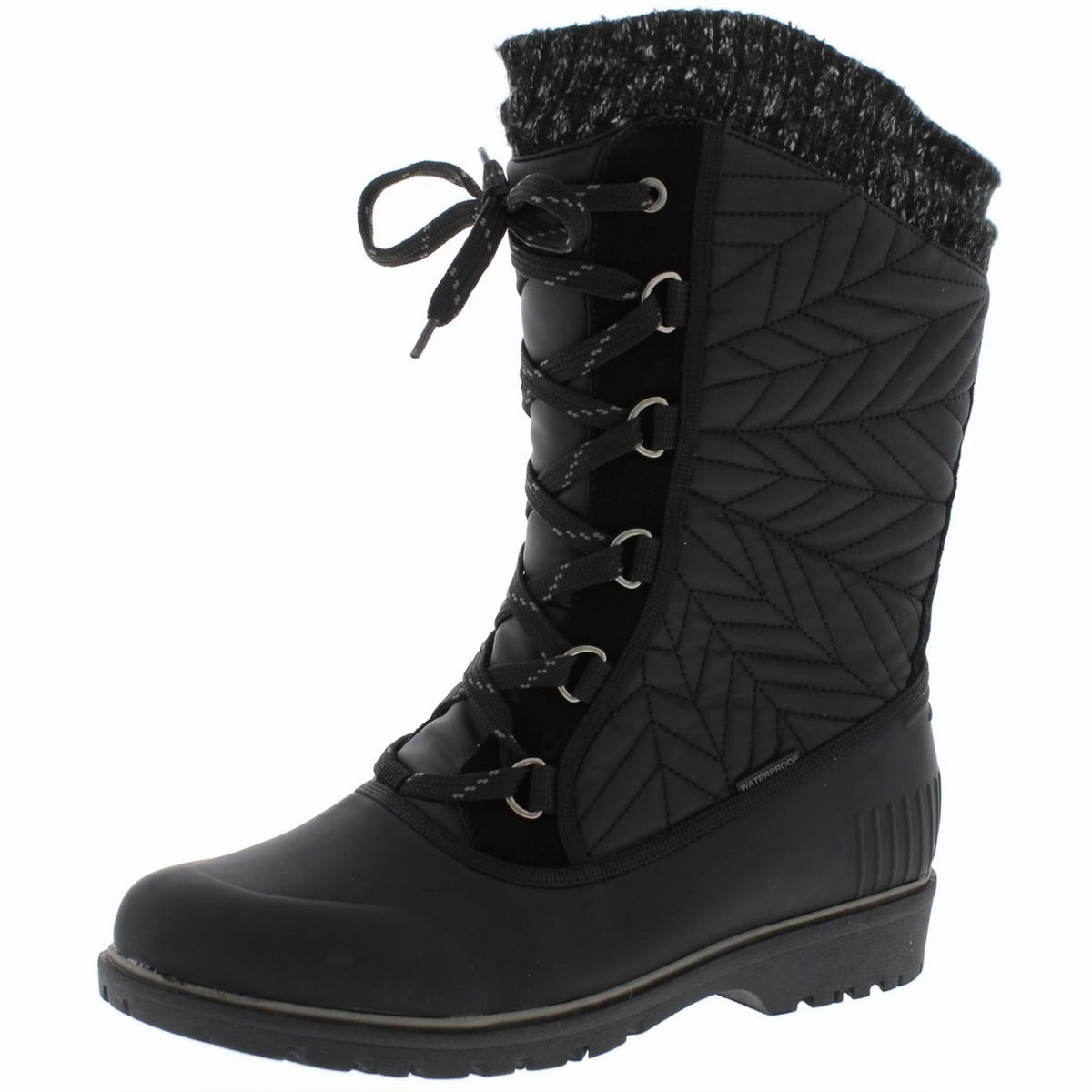 Stark Womens Waterproof Thermal Winter Boots Rural Terrain Natural Fit