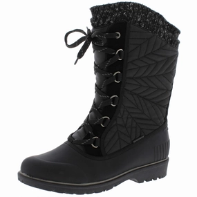 Stark Womens Waterproof Thermal Winter Boots Rural Terrain Natural Fit