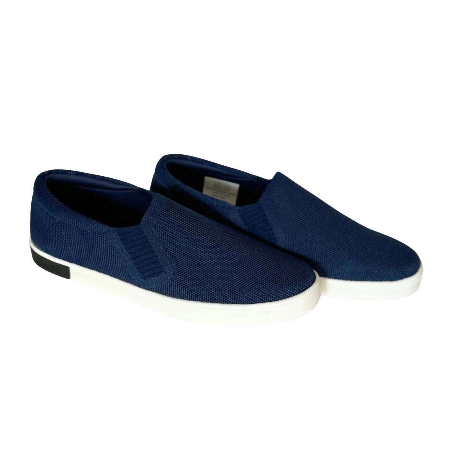 Smart Lifestyle Boys Knit Slip Ons In Navy
