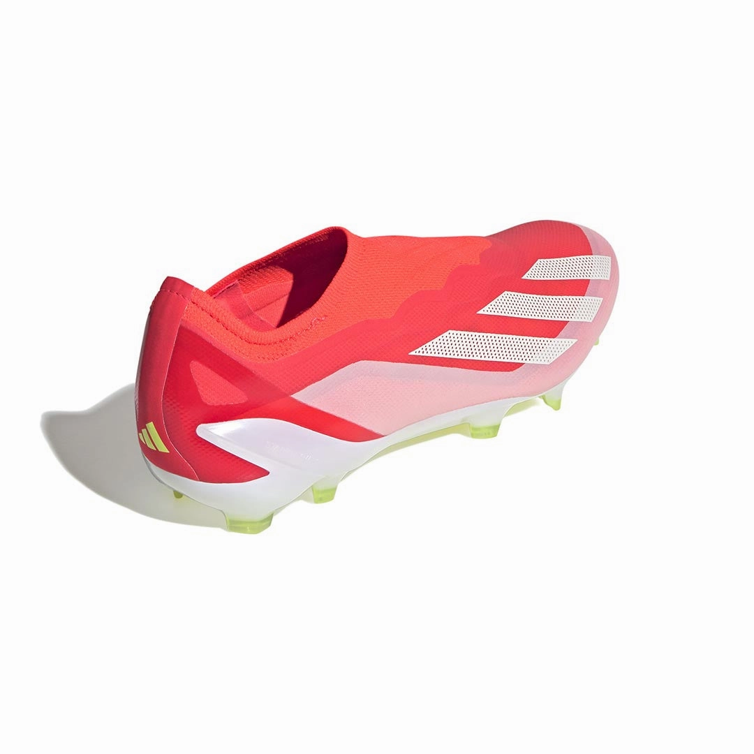 adidas - Unisex X Crazyfast Elite Laceless Firm Ground Cleats (IG0611) Strong Motion Play Comfort