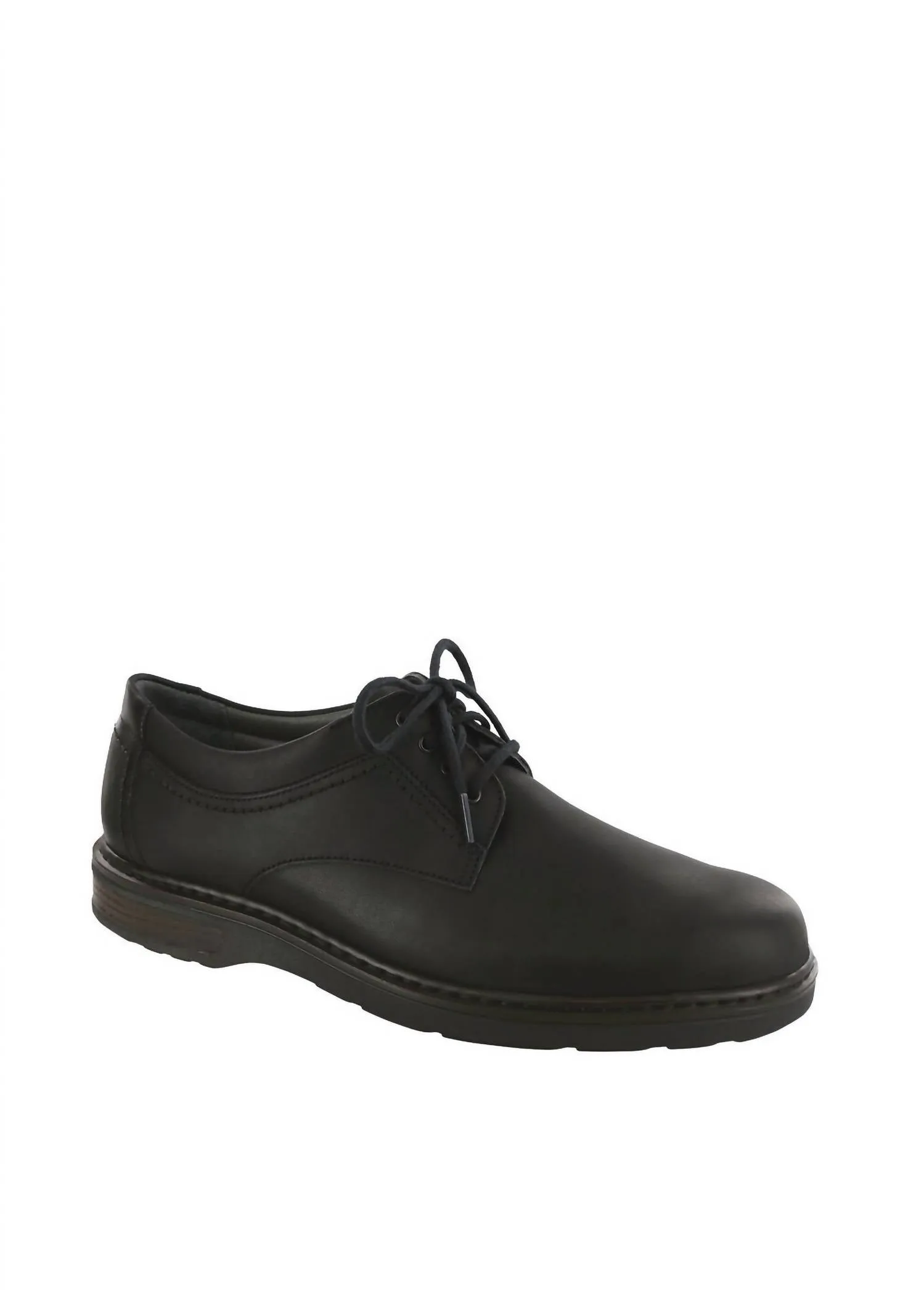 Men's Aden Lace Up Oxford - Medium Width In Black Luxe Detail Design Lover Smart Movement