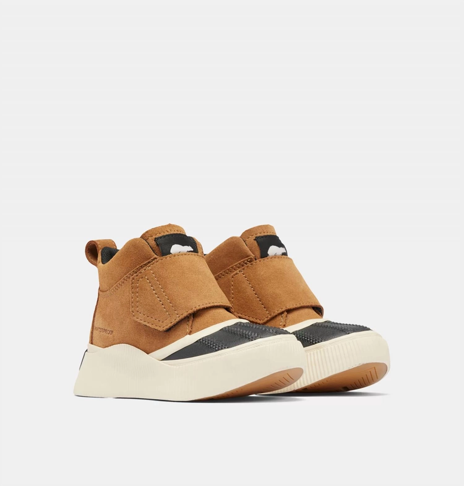 Kid's Out N About Iv Boots In Taffy / Black ergonomic