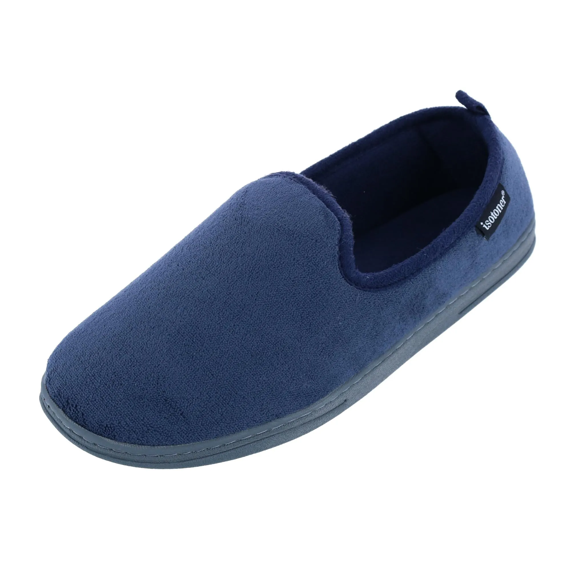 Reinforced Stitching Men's Microterry Samson Closed Back Slipper