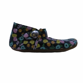 Relaxed Days Mon Petit Girls Brown | Floral Booties